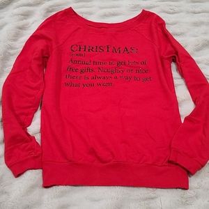 EUC Naughty Christmas Sweater
